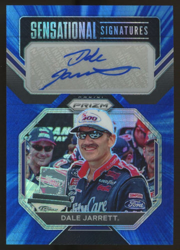 2023 Prizm Racing Dale Jarrett Sensational Signatures Auto /25 #SEN-DJT