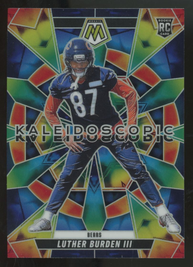 2025 Panini Mosaic Luther Burden III RC Kaleidoscopic SSP #24