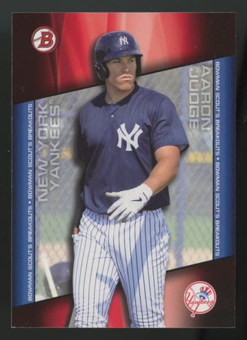 2014 Bowman Draft Aaron Judge Bowman Scout's Breakout #BSB-AJ