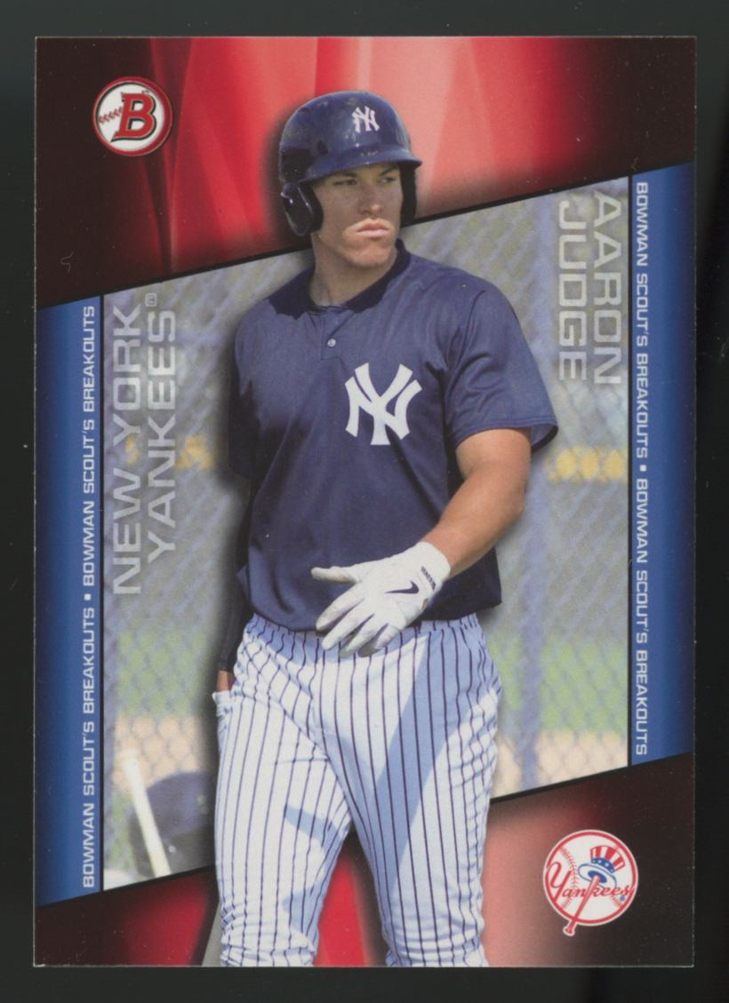 2014 Bowman Draft Aaron Judge Bowman Scout's Breakout #BSB-AJ