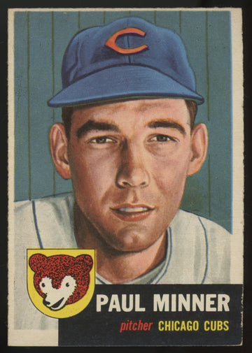 1953 Topps Paul Minner #92 VG/EX
