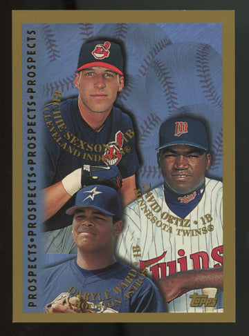 1998 Topps Baseball Complete Set (504) Ortiz RC