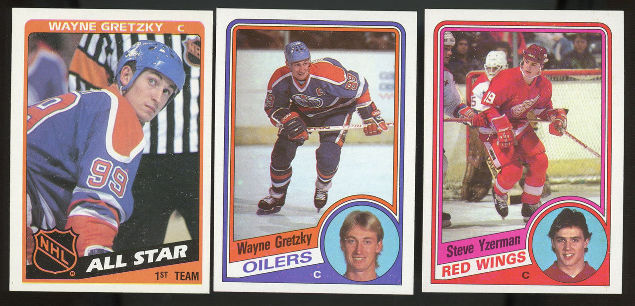 1984-85 Topps Hockey Complete Set (165) Mint Yzerman RC