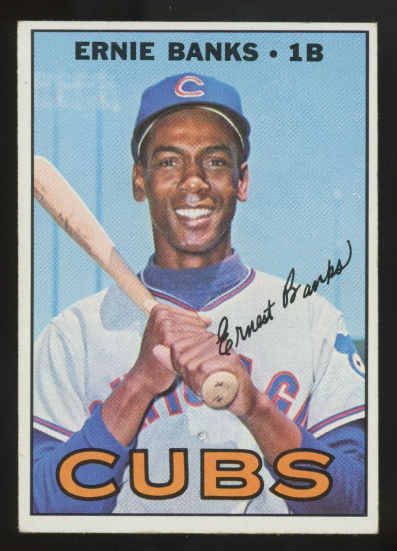 1967 Topps Ernie Banks #215 VG/EX-EX
