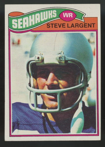 1977 Topps Steve Largent RC #177 EX "A"