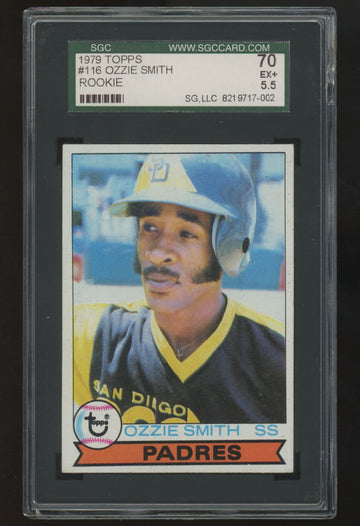 1979 Topps Ozzie Smith RC #116 SGC 5.5 *002
