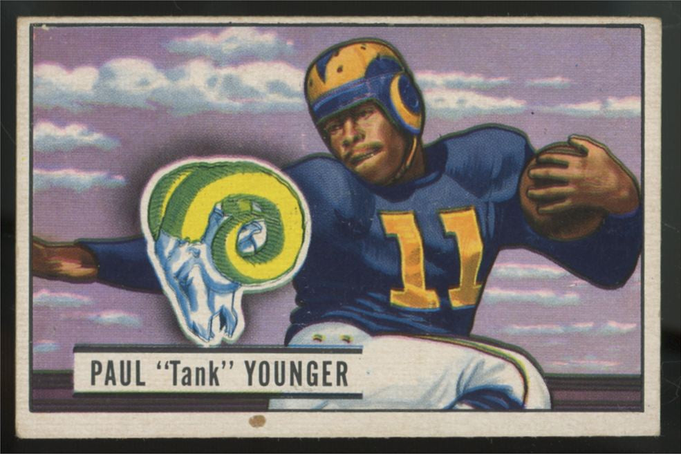 1951 Bowman Paul "Tank" Younger #11 EX "A"