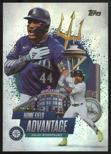 2025 Topps Series One Julio Rodriguez Home Field Advantage #HA-3 "A"