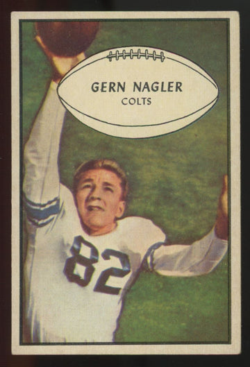 1953 Bowman Gern Nagler #54 EX