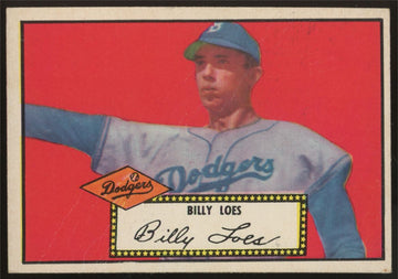 1952 Topps Billy Loes #20 Poor (Creases)