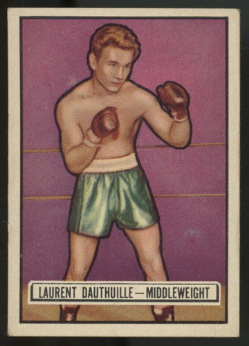 1951 Topps Ringside Laurent Dauthuille #38 VG-EX