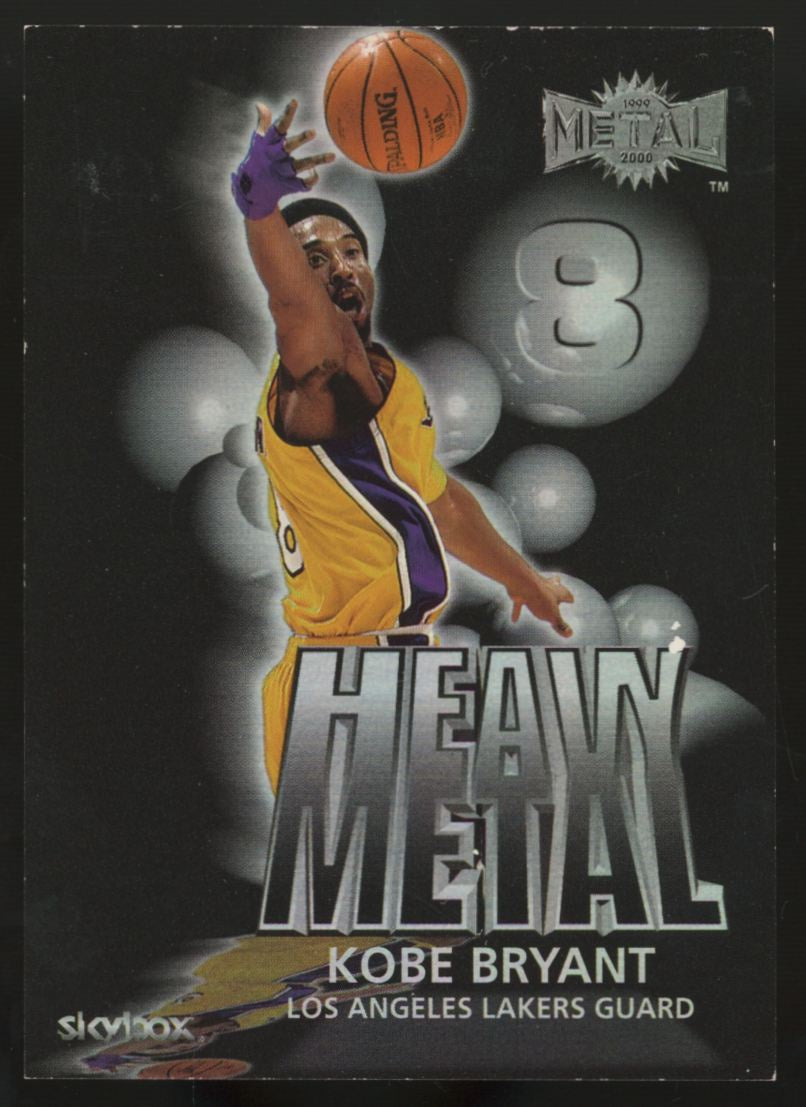 1999-00 Skybox Metal Kobe Bryant Heavy Metal #1H