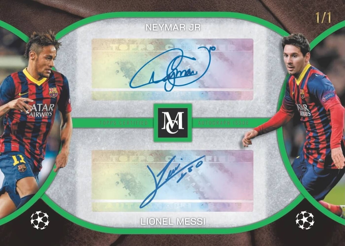 2025-26 Topps UEFA Club Competitions Museum Collection Soccer Hobby Box