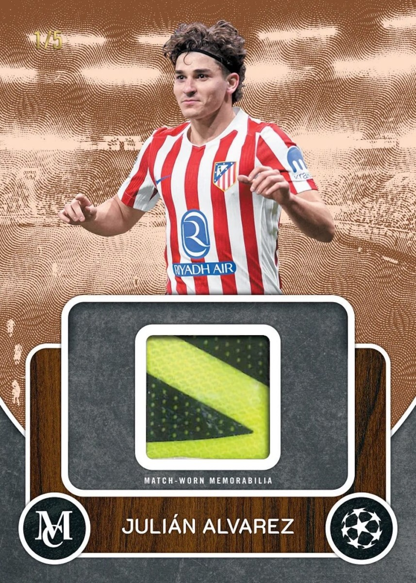 2025-26 Topps UEFA Club Competitions Museum Collection Soccer Hobby Box