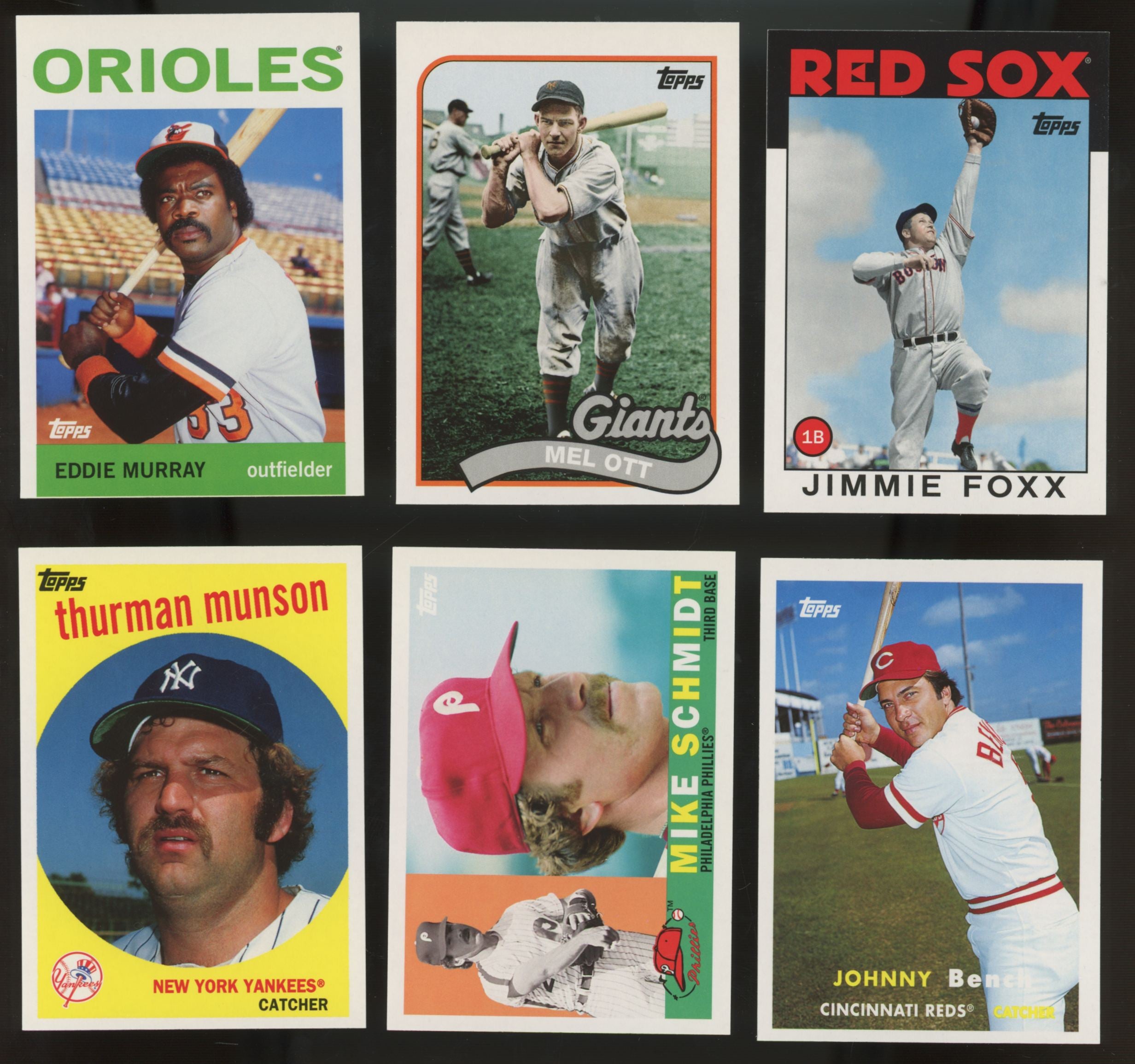 2010 Topps Baseball Vintage Legends Collection Complete Set (50/50)