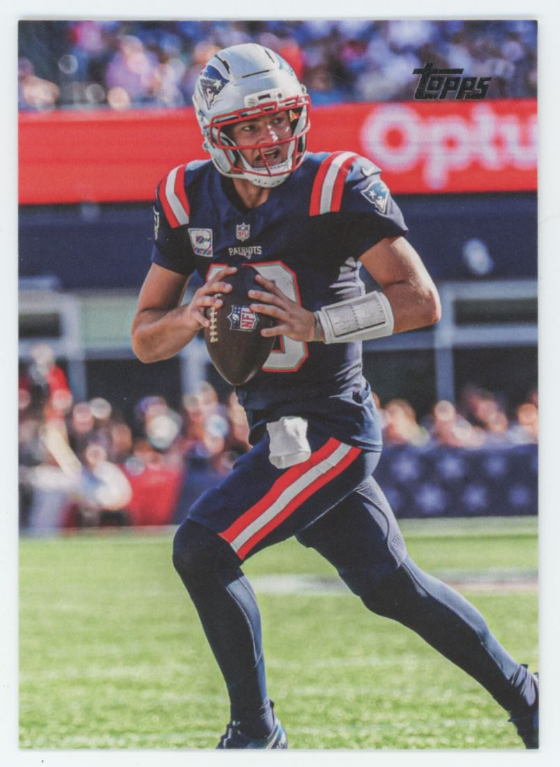 2026 Topps Flagship Drake Maye True Photo Variation #136