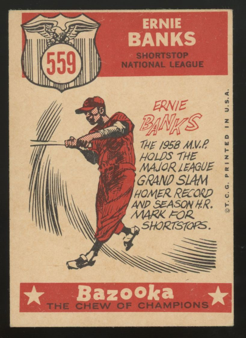 1959 Topps Ernie Banks All Star #559 EX
