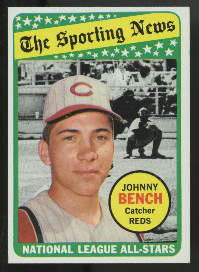 1969 Topps Johnny Bench All-Star #430 NM "D"