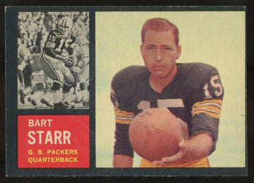 1962 Topps Bart Starr #63 VG-EX "A"