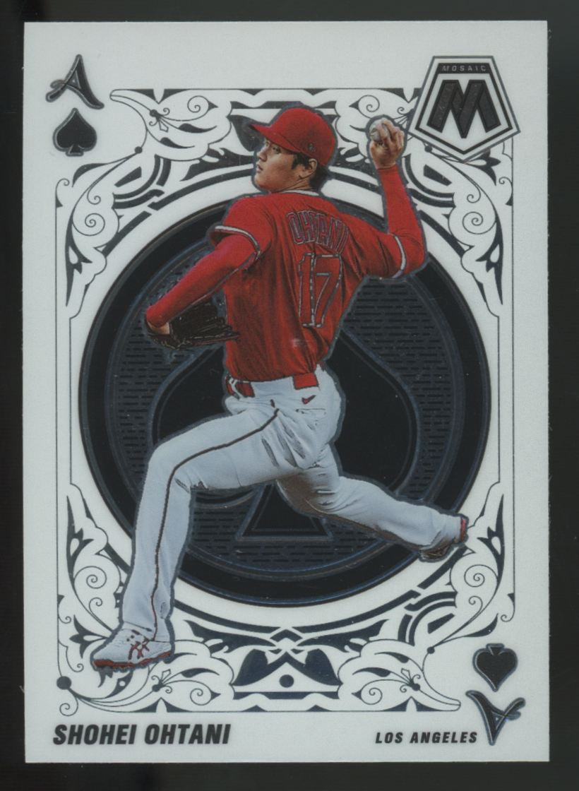 2022 Panini Mosaic Shohei Ohtani Aces #A-2 "A"