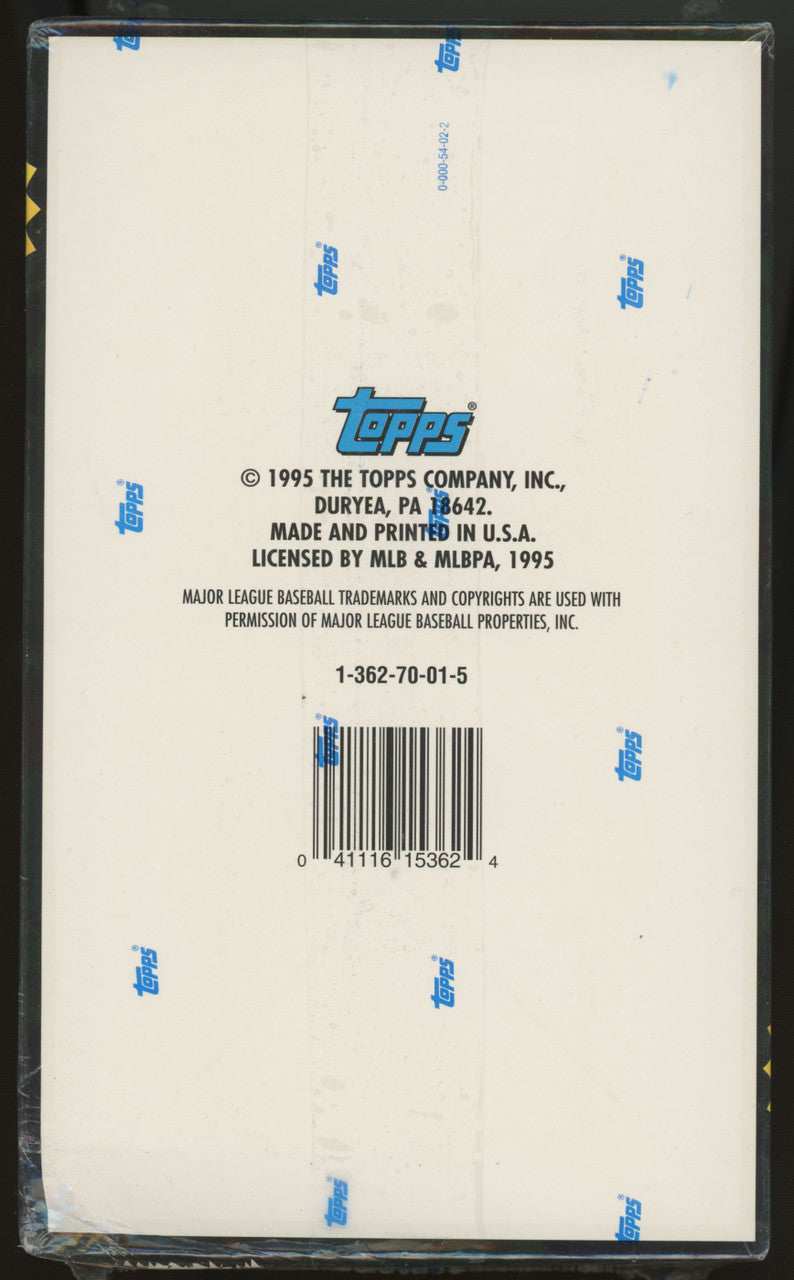 1995 Topps Baseball Series 1 36 Power Pack Box Factory Sealed