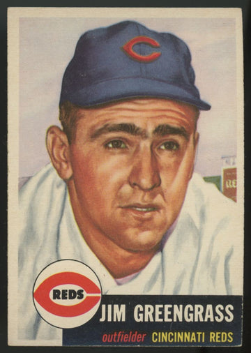 1953 Topps Jim Greengrass #209 EX "B"