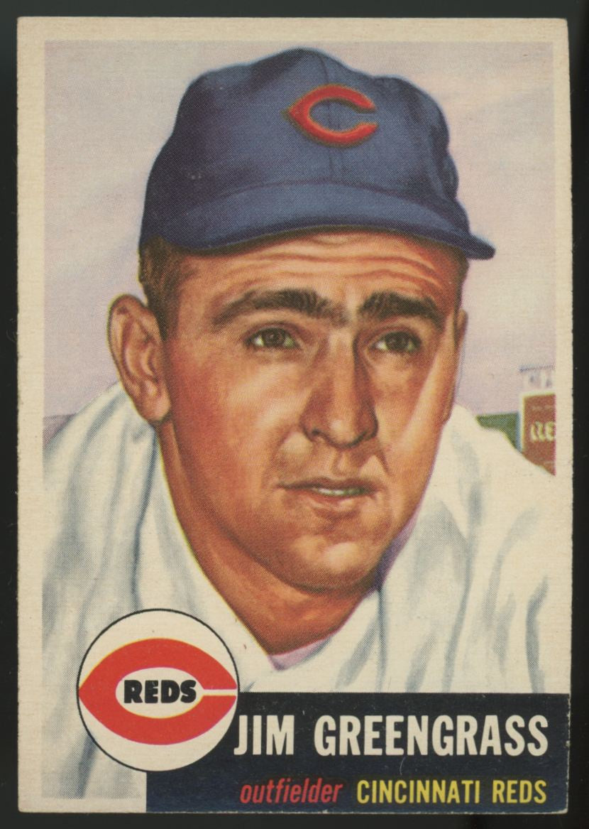 1953 Topps Jim Greengrass #209 EX "B"