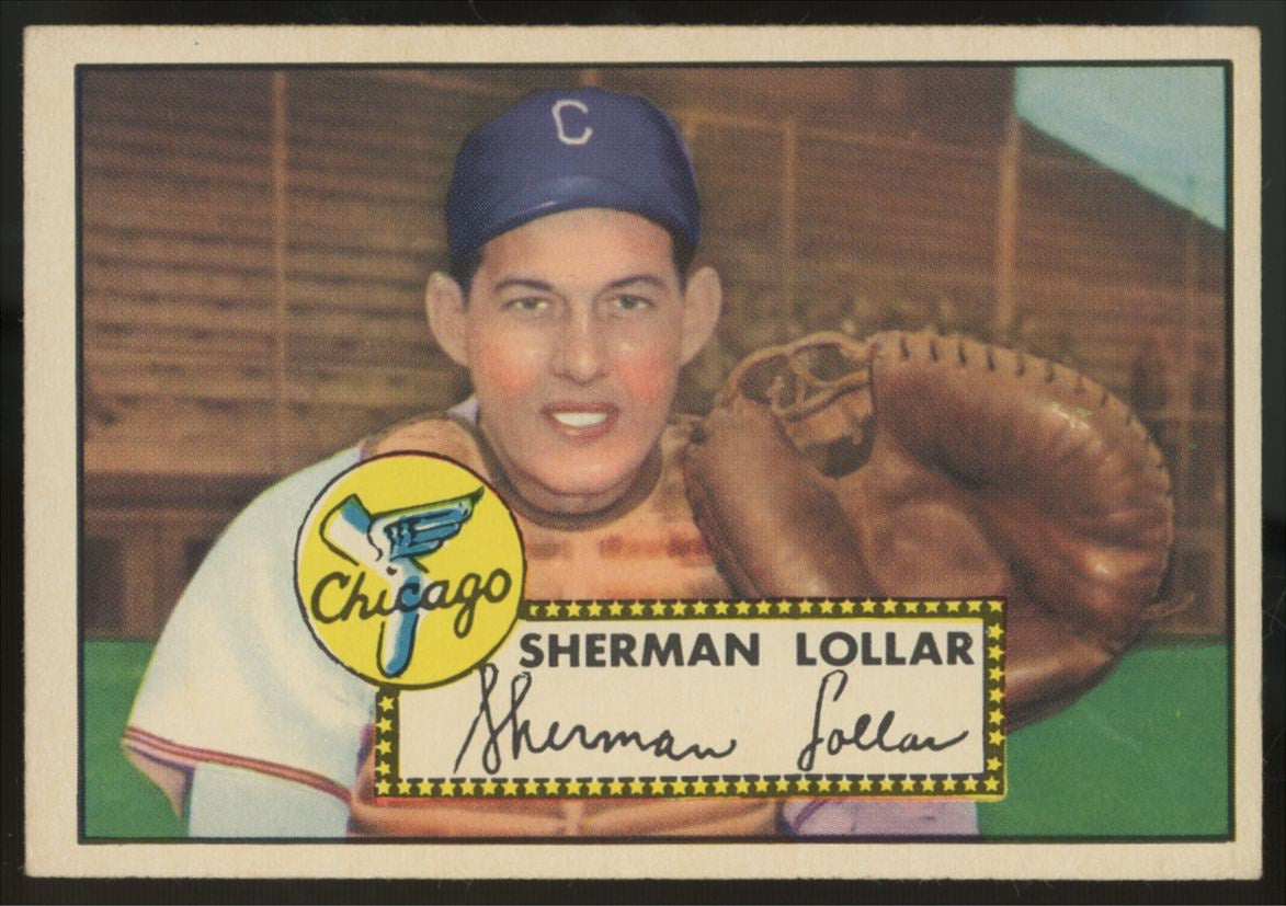 1952 Topps Sherman Lollar #117 EX