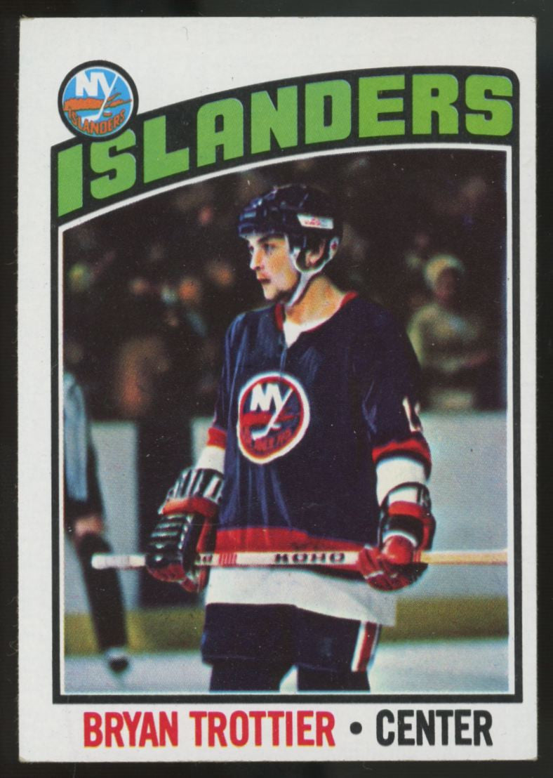 1976-77 Topps Bryan Trottier RC #115 EX