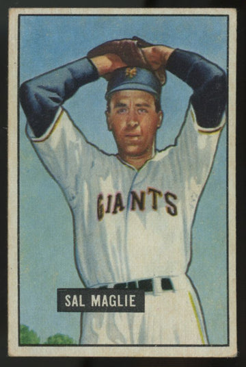 1951 Bowman Sal Maglie #127 EX