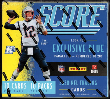 2020 Score Football Hobby Hybrid Box