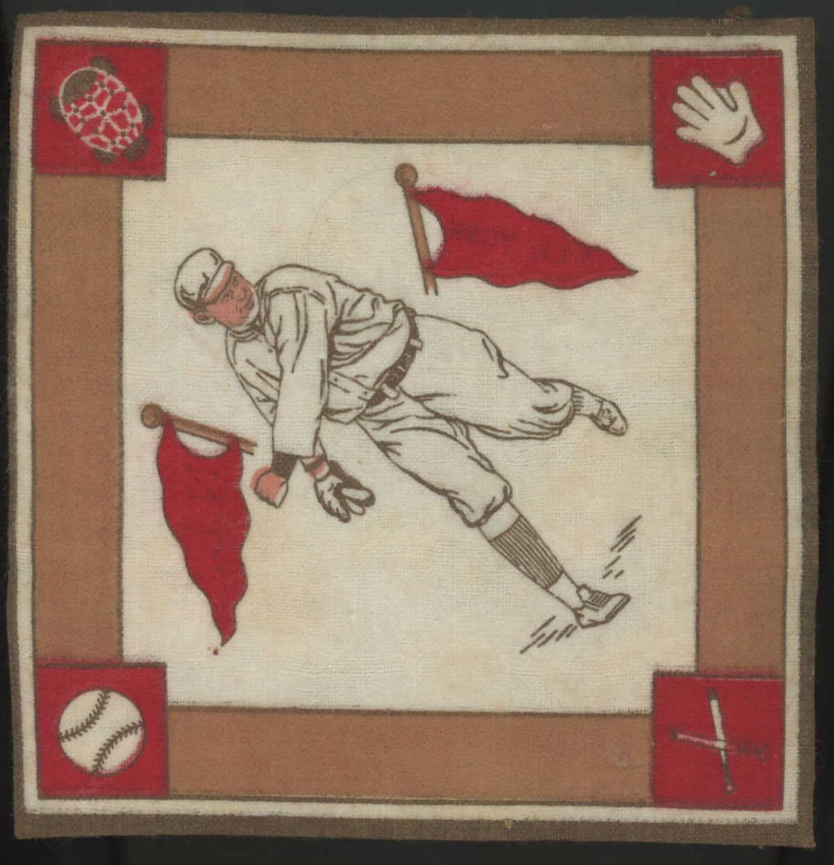 1914 B18 Jeff Tesreau Blanket VG