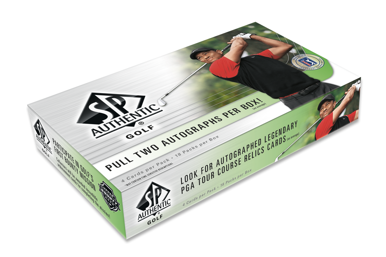 2021 Upper Deck SP Authentic Golf Hobby Box