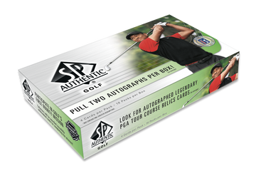 2021 Upper Deck SP Authentic Golf Hobby Box