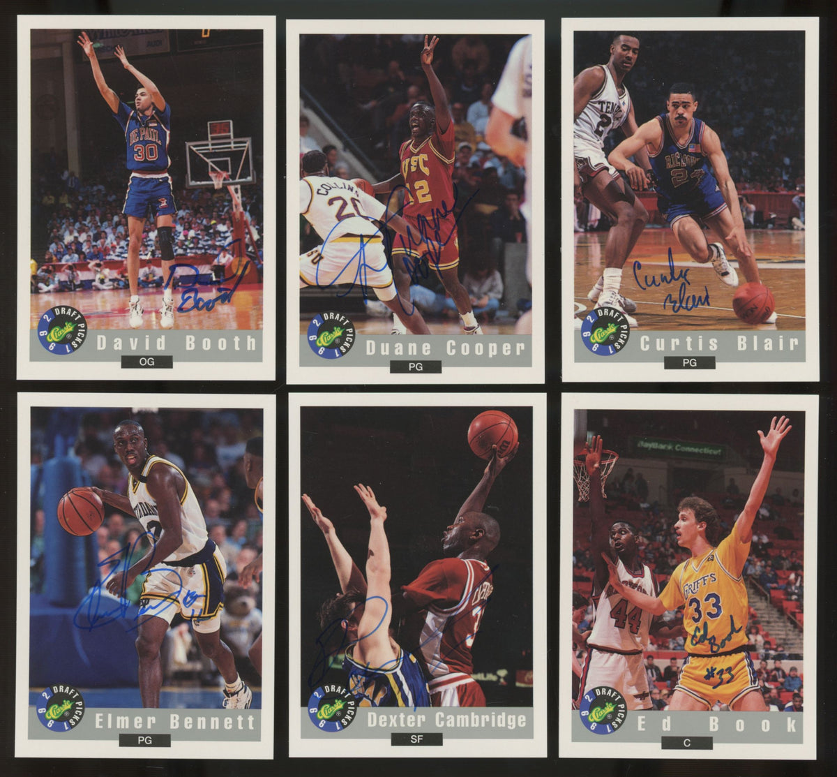 1992 Classic Draft Picks Autos (Lot Of 42) Dikembe Mutombo, Alonzo Mourning
