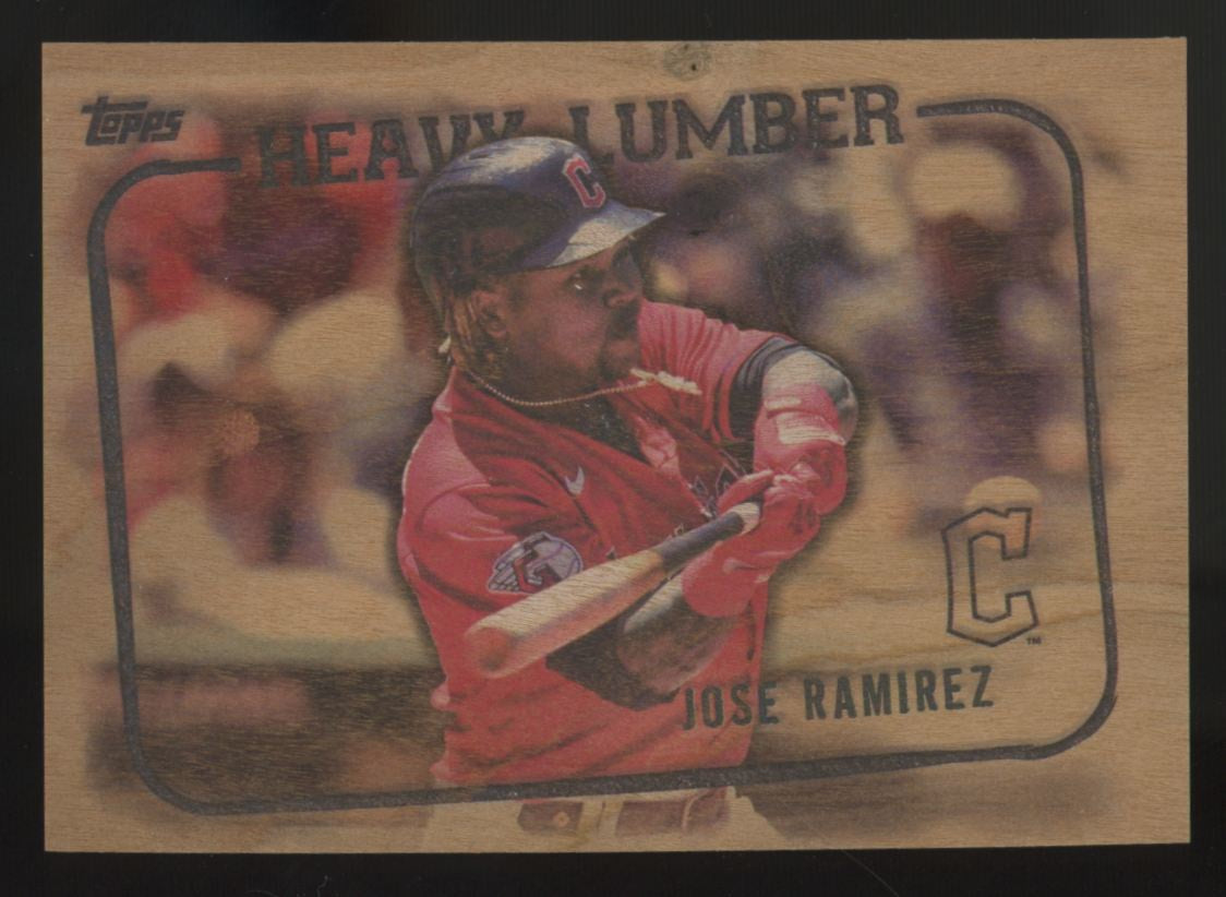 2023 Topps Series One Jose Ramirez Heavy Lumber SSP #HL-7