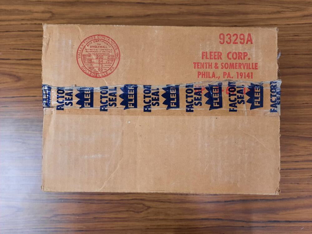 1989 Fleer Baseball Sealed Rack Case 3 x 24ct Boxes
