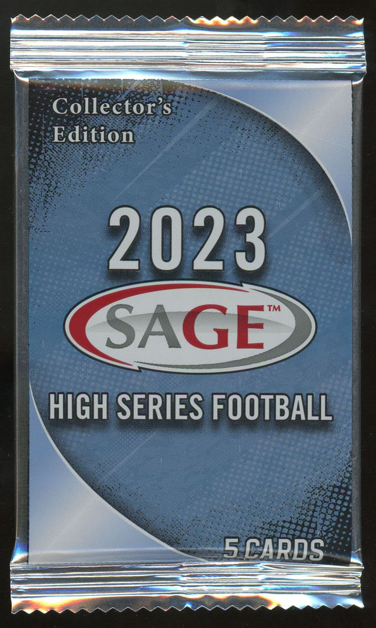 2020-2023 Sage Football Lot of 7 Sealed Packs Hit Artistry
