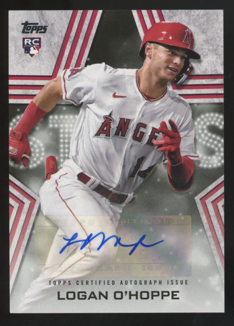 2023 Topps Series Two Logan O'Hoppe RC Baseball Stars Auto #BSA-LOH "A"