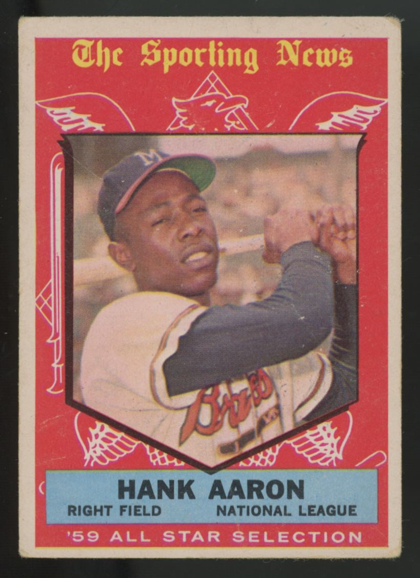 1959 Topps Hank Aaron All Star #561 Good