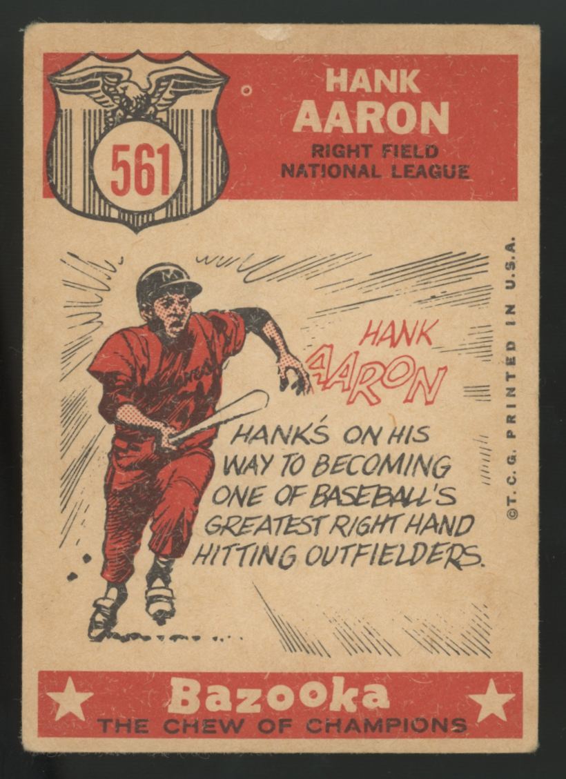 1959 Topps Hank Aaron All Star #561 Good
