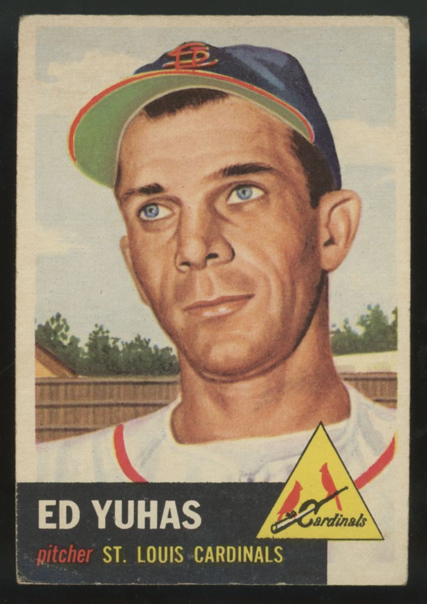 1953 Topps Ed Yuhas #70 VG