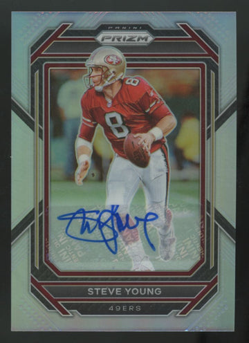 2022 Panini Prizm Steve Young Silver Auto #271
