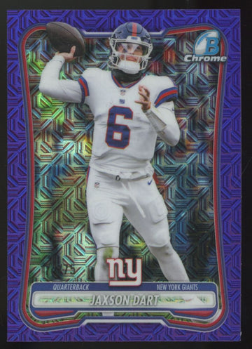 2026 Bowman Chrome Jaxson Dart Purple Mojo /75 BCV-77