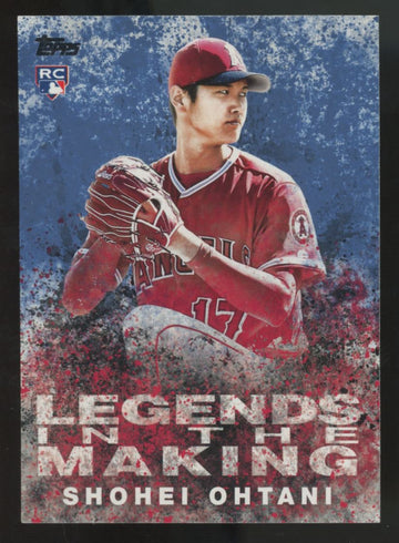 2018 Topps Series Two Shohei Ohtani RC Blue Legends In The Making #LITM-2
