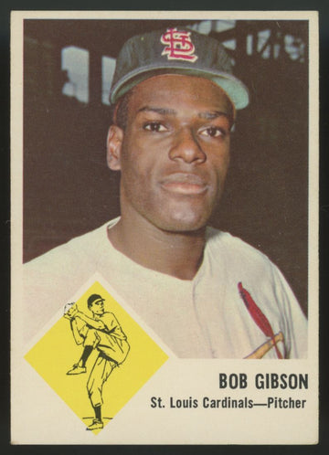 1963 Fleer Bob Gibson #61 VG/EX