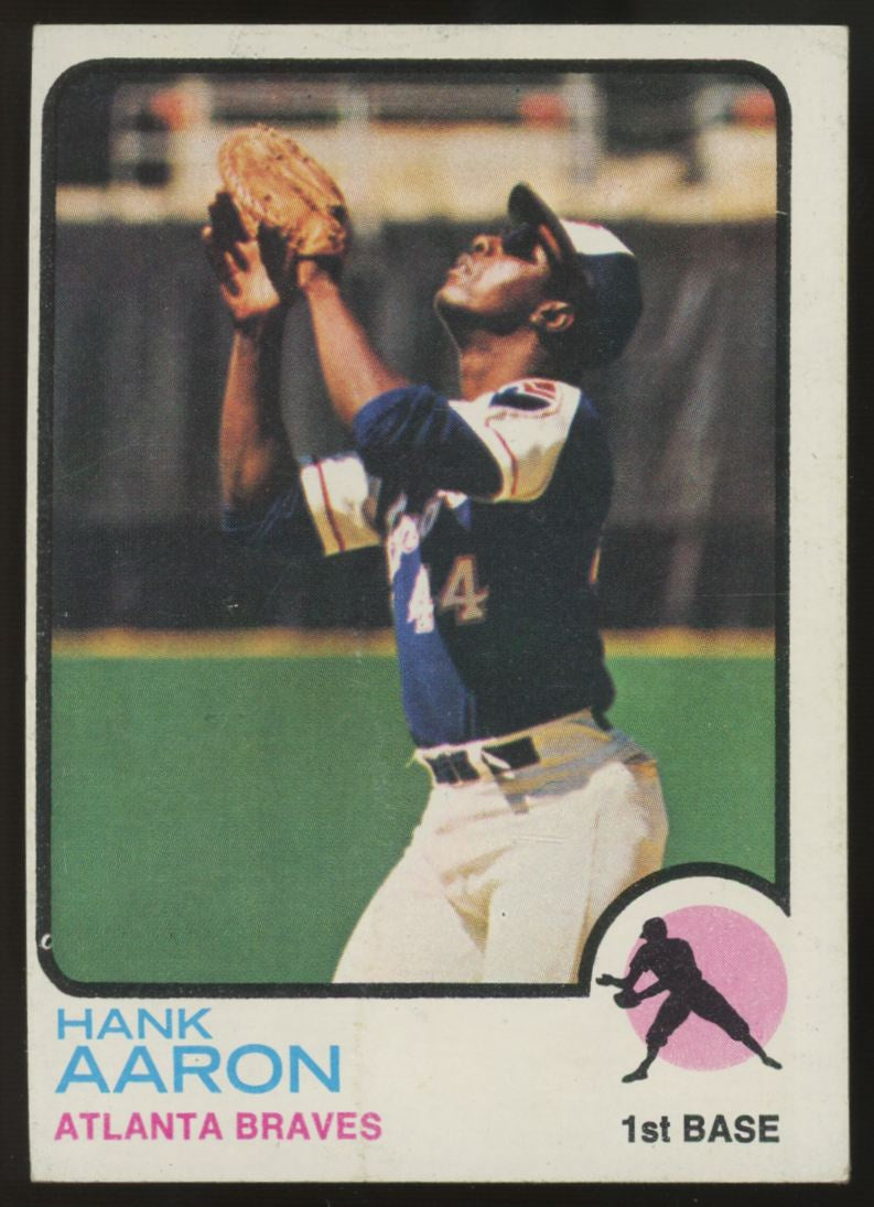 1973 Topps Hank Aaron #100 VG/EX "A"