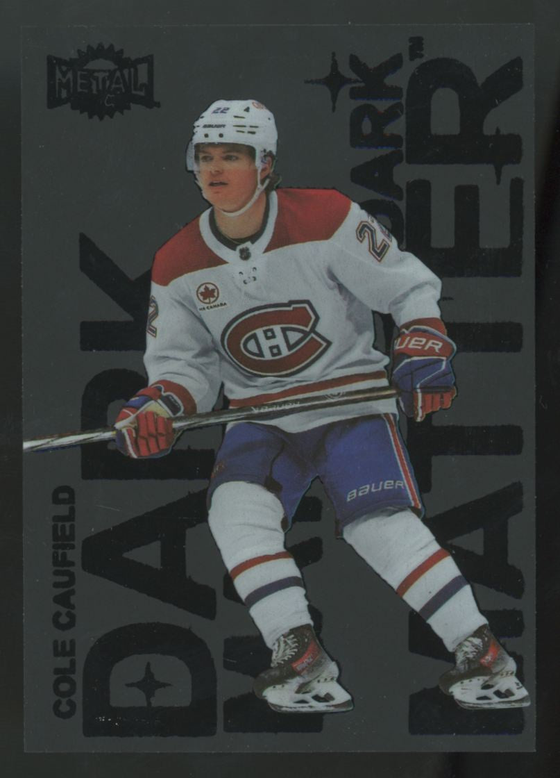 2024-25 Skybox Metal Universe Cole Caufield Dark Matter SSP #DM-12