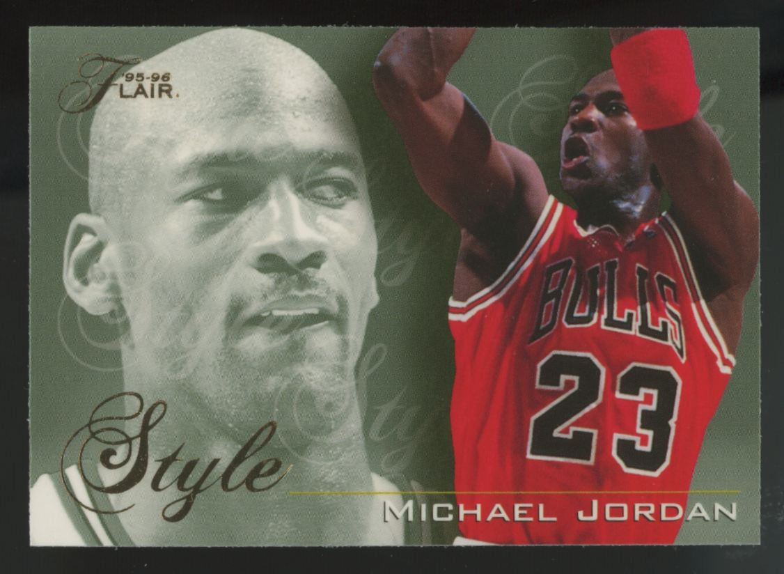 1995-96 Flair Michael Jordan Style #235