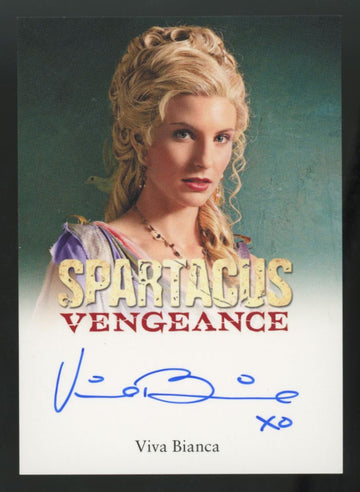 2013 Rittenhouse Spartacus Vengeance Ilithyia / Viva Bianca Auto